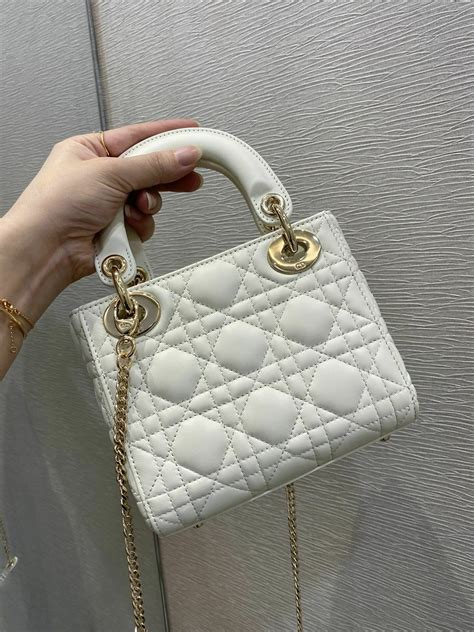 lady dior white|lady dior white mini.